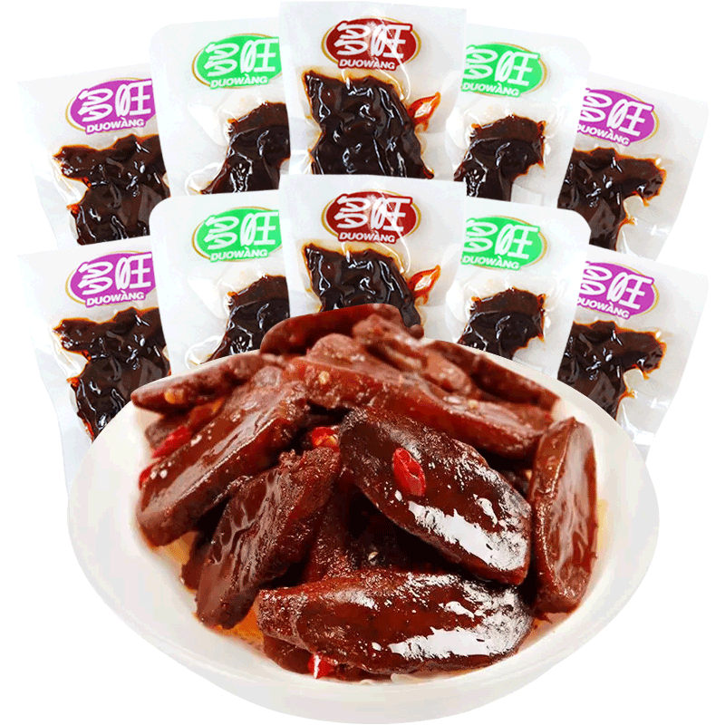 多旺手撕肉干香辣味2斤