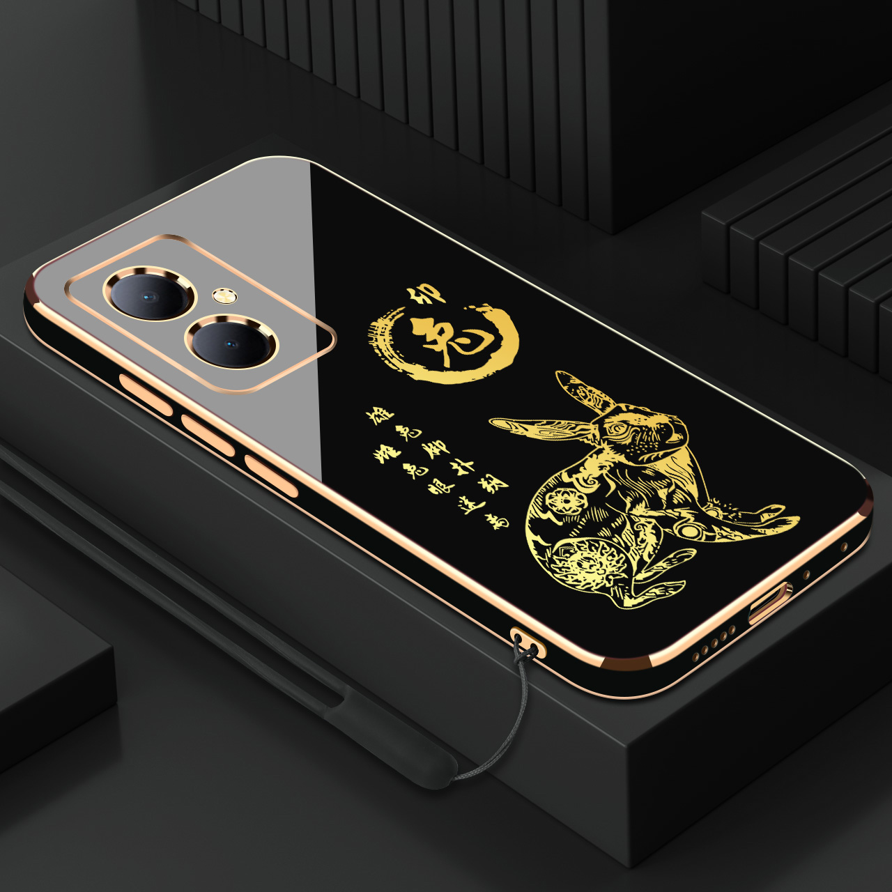 适用vivoy78+奢侈电镀ins手机壳