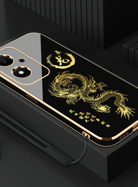 适用电镀oppoa2m十二生肖手机壳新款情侣高级女款个性直边硅胶软壳小众镜头全包防摔男保护套