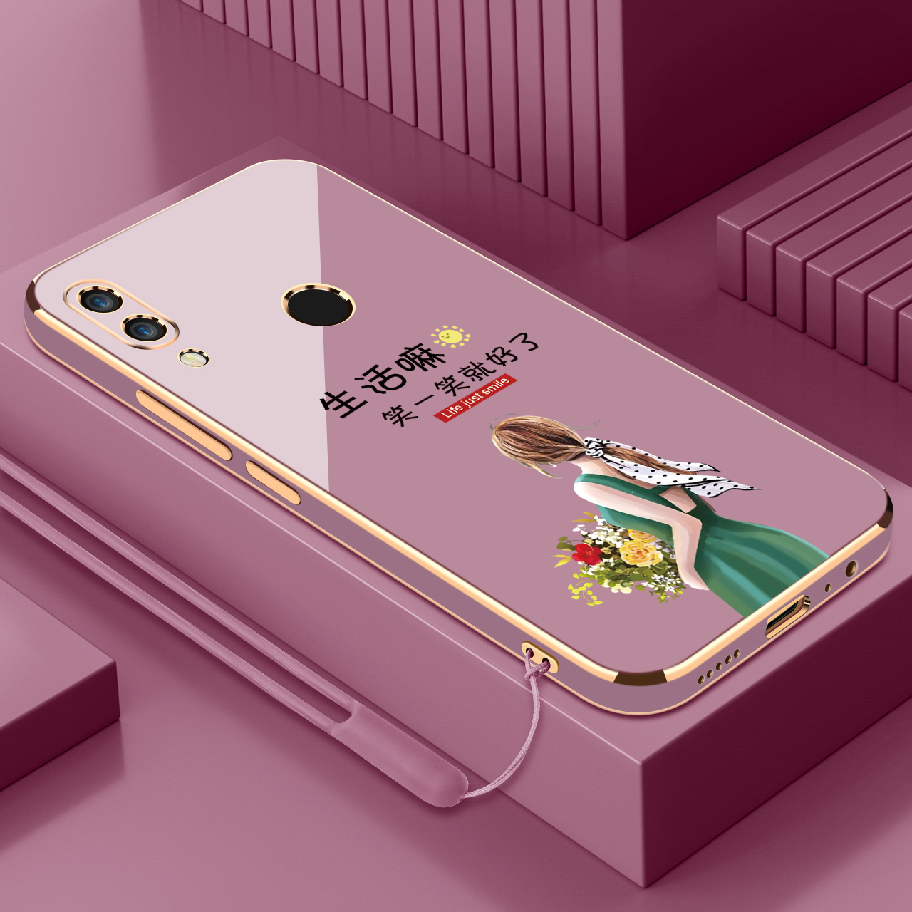 适用华为nova3电镀硅胶手机壳