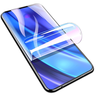 适用vivo水凝膜nex旗舰版钢化膜vivonex前后指纹解锁钢化膜全屏覆盖手机贴膜护眼抗蓝光软膜玻璃磨砂保护膜