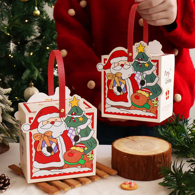 圣诞节糖果礼盒饼干包装盒