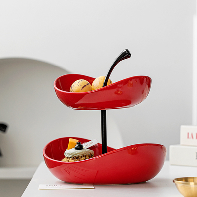 果盘客厅茶几糖果盘零食摆放串盘