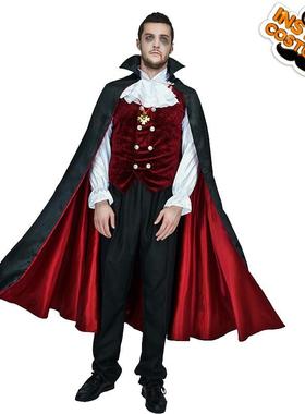 欧美立领黑巫师披肩万圣节roleplay吸血怪披风巫师僵尸斗篷工厂代