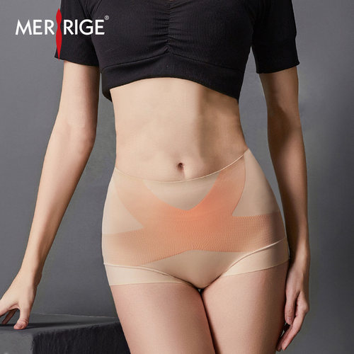 美人计|收腹提臀 美体裤高弹不勒无痕轻薄裸感透气女|merrige官方
