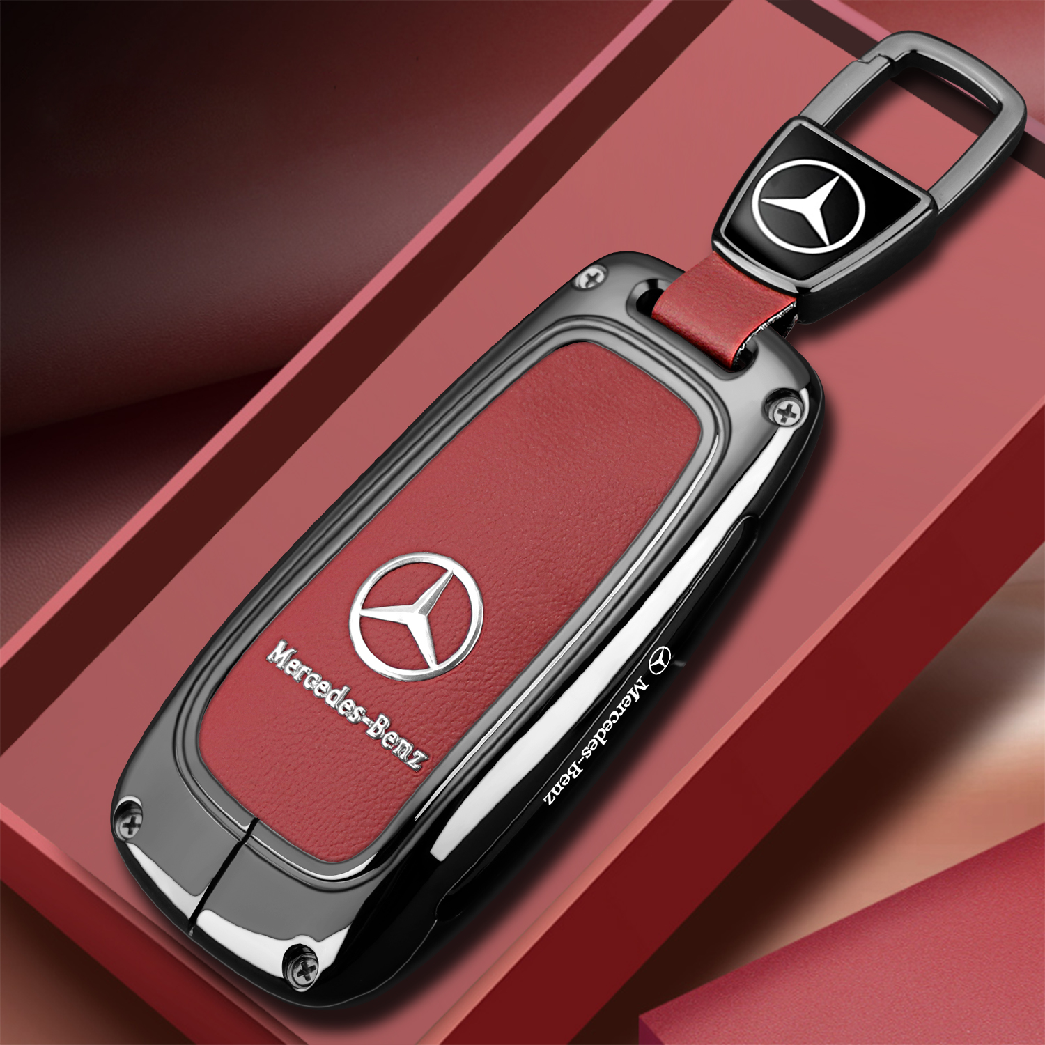 2025款奔驰c260l钥匙套新e300l壳gle350高级a200l车glc扣glb220男