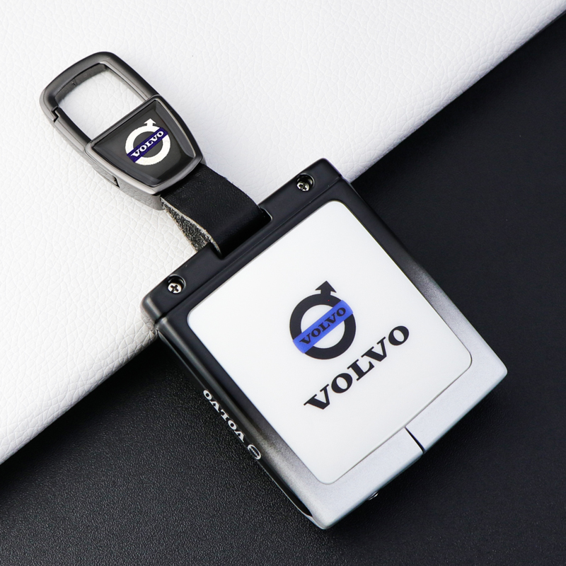 沃尔沃em90钥匙套专用2025新款MPV车金属全包保护壳锁匙扣男改装