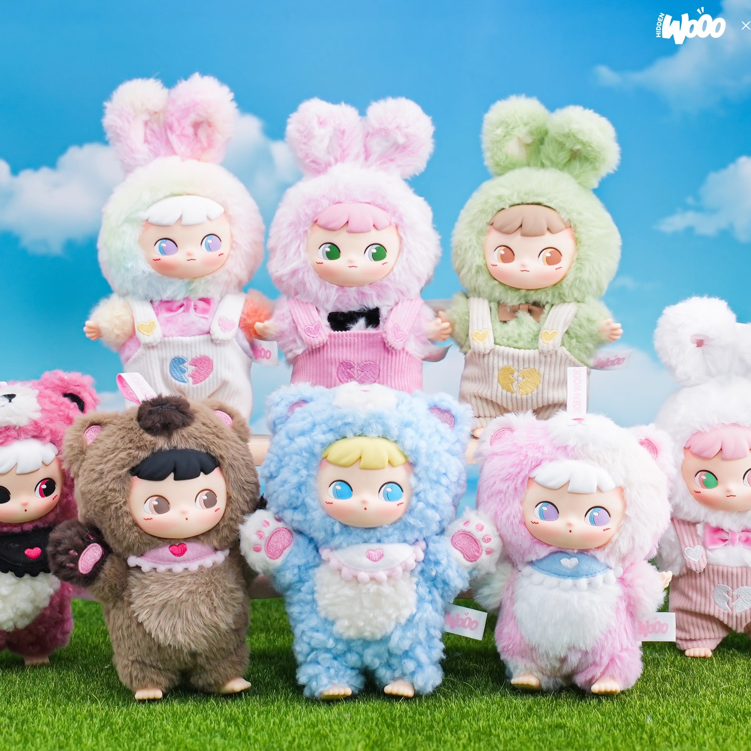 列盲盒手办玩具摆件公仔礼物