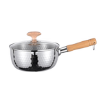 316不锈钢奶锅辅食锅婴儿煎煮一体不粘锅日式雪平锅煮泡面小汤锅