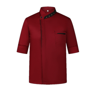 秋冬厨师服男女长袖工作服饭店火锅烧烤包子铺食堂短袖夏刺绣logo