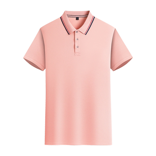 定制POLO衫女短袖夏季冰离子工作服T恤大码团队广告衫工衣印logo