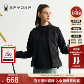 SPYDER蜘蛛秋冬女子MOUNTAIN LIFE保暖圆领羽绒马甲背心24MF202W