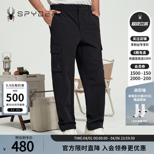 24ES527M SPYDER蜘蛛春夏男子TRAINING运动大口袋宽松舒适直筒长裤