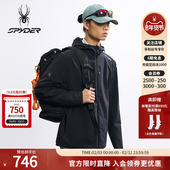 SPYDER蜘蛛秋冬男弹力登山尼舒适防泼水夹克休闲运动外套25MF107M