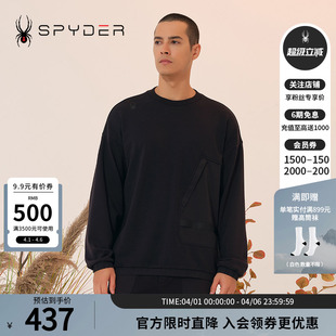 SPYDER新品 LIFE秋冬卫衣休闲圆领上衣23CF317M 男子SKI