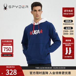 SPYDER秋冬男子SKI系列时尚 舒适连帽卫衣21UF301M