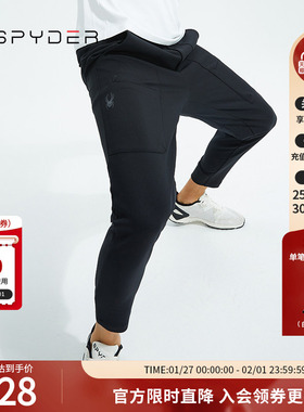 SPYDER 蜘蛛雪服秋冬男子356 STYLE保暖百搭舒适长裤22CF539M