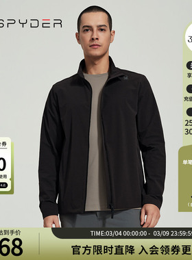SPYDER新品男子MOUNTAIN LIFE日常休闲夹克运动外套24MS129M