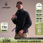 SPYDER蜘蛛春夏男尼龙四面弹P棉保暖梭织软壳夹克02JO26154WM