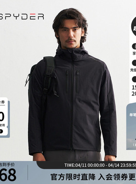 SPYDER蜘蛛秋冬男子MOUNTAIN LIFE舒适防水休闲夹克外套24CF121M