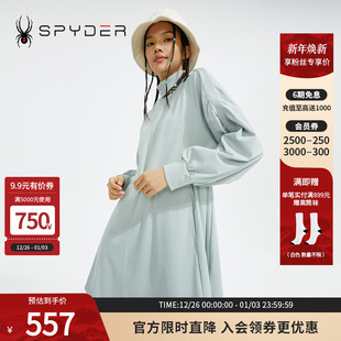 SPYDER蜘蛛雪服秋季 STYLE舒适透气卫衣裙22CF412W 女子356