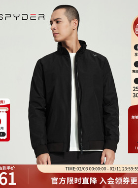SPYDER新品男子URBAN LIFE运动夹克日常休闲外套24MS107M