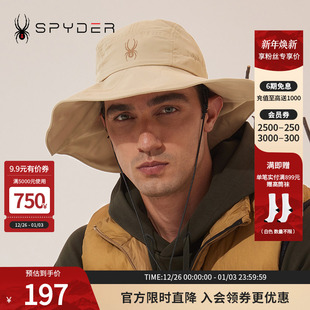 SPYDER蜘蛛春夏男女同款 LIFE可收纳调节绳保暖遮阳帽23CS901U SKI