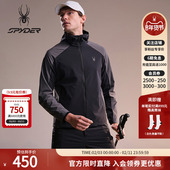 SPYDER春季 新品 男子TRAINING户外休闲运动夹克连帽外套25ES121M