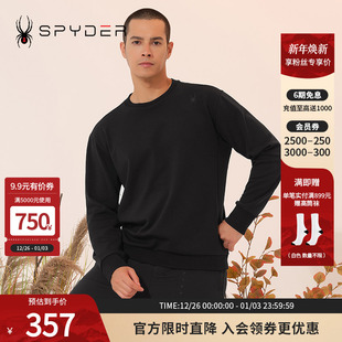 SPYDER新品 LIFE秋冬圆领上衣23MR315M 男子户外休闲加绒卫衣SKI