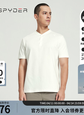 SPYDER蜘蛛春夏男URBAN LIFE舒适凉感休闲商务运动POLO衫24MS403M