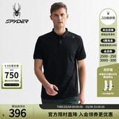 SPYDER蜘蛛夏男TRAINING凉感休闲运动短袖 商务T恤25MS417M POLO衫