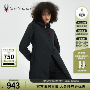 保暖棉服22CF212W 个性 SPYDER 蜘蛛雪服秋冬女子TRAINING系列时尚