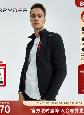 SPYDERR蜘蛛秋冬男子356 STYLE户外运动休闲舒适透气夹克22ER139M