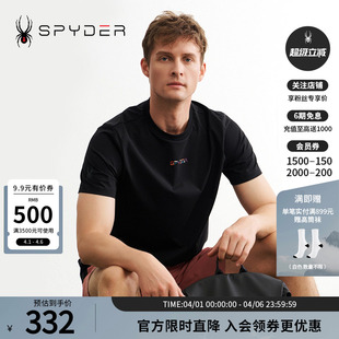 SPYDER蜘蛛春夏男子URBAN T恤24MS473M LIFE透气运动休闲圆领短袖