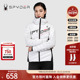 SPYDER蜘蛛秋冬女TRAINING轻薄白鹅绒保暖连帽拉链羽绒服21CF218W