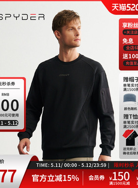 SPYDER蜘蛛秋冬男子MOUNTAIN LIFE舒适时尚保暖运动卫衣24CF317M