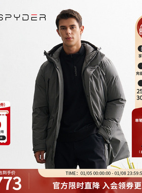 SPYDER蜘蛛秋冬男MOUNTAIN LIFE防风保暖舒适休闲羽绒服24MF217M