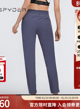 SPYDER 蜘蛛雪服秋冬女子TRAINING系列保暖抓绒百搭长裤 21CF504W