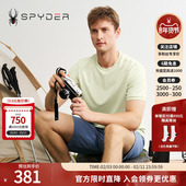 男子TRAINING透气户外休闲运动短袖 SPYDER夏季 新品 T恤24CS461M