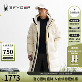 SPYDER蜘蛛秋冬男MOUNTAIN 保暖连帽羽绒服24CF215M LIFE舒适时尚