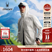 SPYDER蜘蛛春夏男子HIKING防水透湿耐磨连帽夹克冲锋衣25CS177M