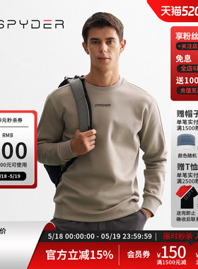 SPYDER蜘蛛秋冬男子MOUNTAIN LIFE保暖舒适休闲运动卫衣24CF301M
