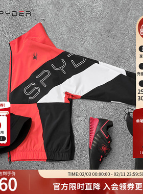 SPYDER蜘蛛雪服春夏男子356STYLE系列时尚潮流拉链夹克21CS117M