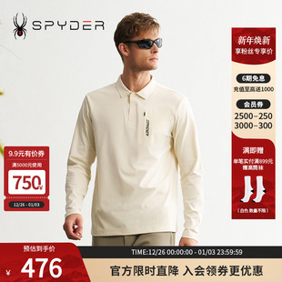 POLO衫 SPYDER秋冬新品 吸湿保暖运动长袖 LIFE 24CF437M 男MOUNTAIN