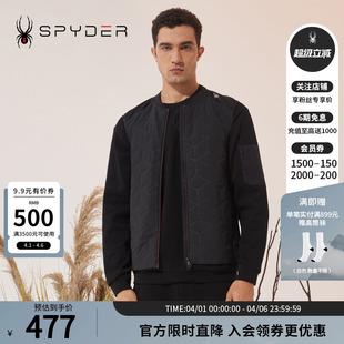 男子TRAINING秋冬加绒背心日常保暖内搭23CF201M SPYDER新品