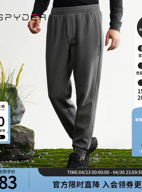 SPYDER蜘蛛秋冬男子MOUNTAIN LIFE日常运动休闲直筒长裤24MF513M