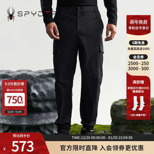 SPYDER蜘蛛秋冬男子MOUNTAIN 24CF515M LIFE弹力舒适休闲软壳长裤