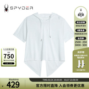 T恤24CS440W 女TRAINING轻薄透气户外休闲运动短袖 SPYDER夏季 新品