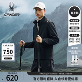 SPYDER蜘蛛秋冬男子耐磨透气户外休闲运动立领夹克外套25EF115M