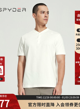 SPYDER蜘蛛春夏男URBAN LIFE舒适凉感休闲商务运动POLO衫24MS403M